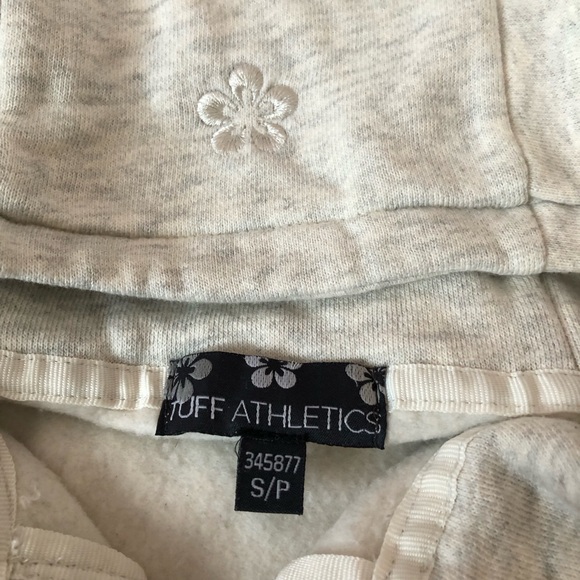 Tuff Athletics Hoodie. Heathered Gray. Size small - Picture 2 of 4